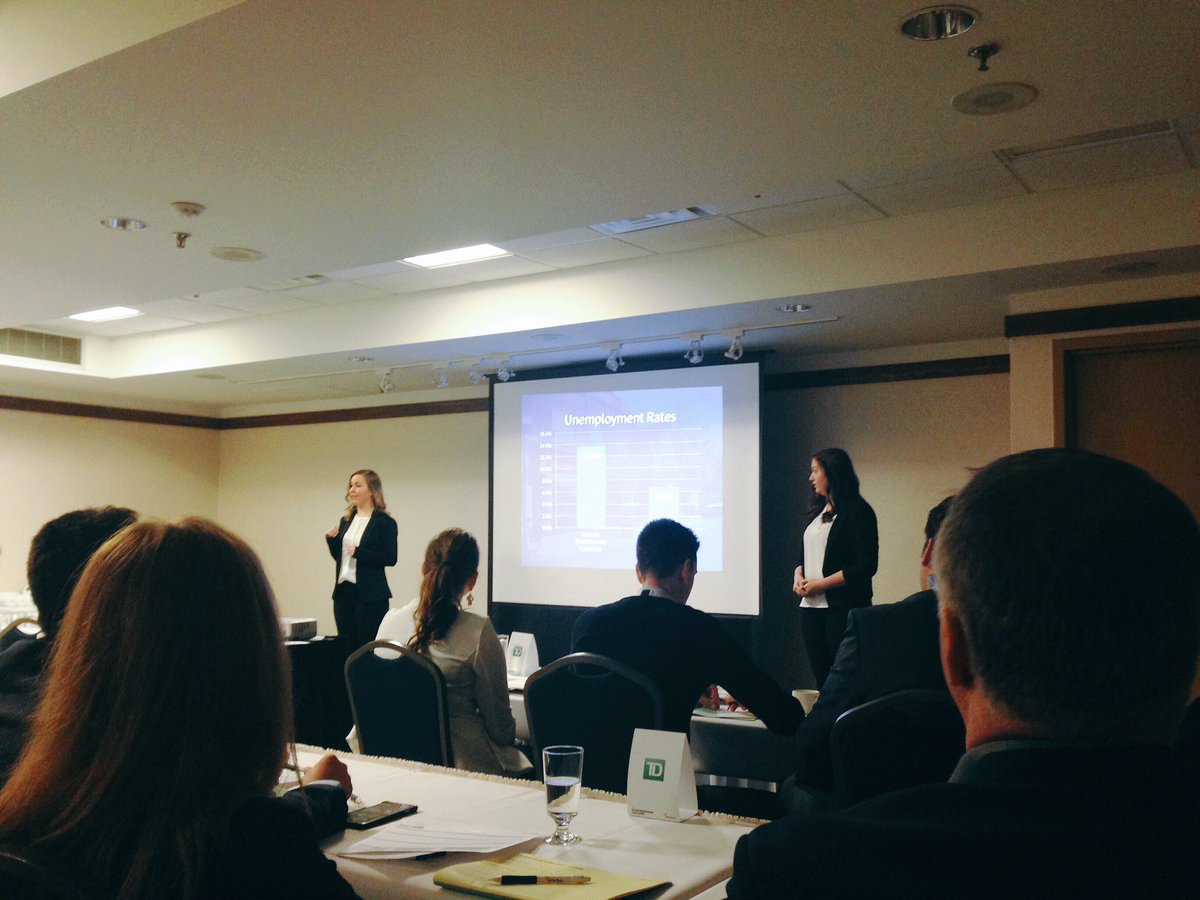 One down, two more to go!Great job Brooke and Sheila! #ECRegionals #AcadiaU