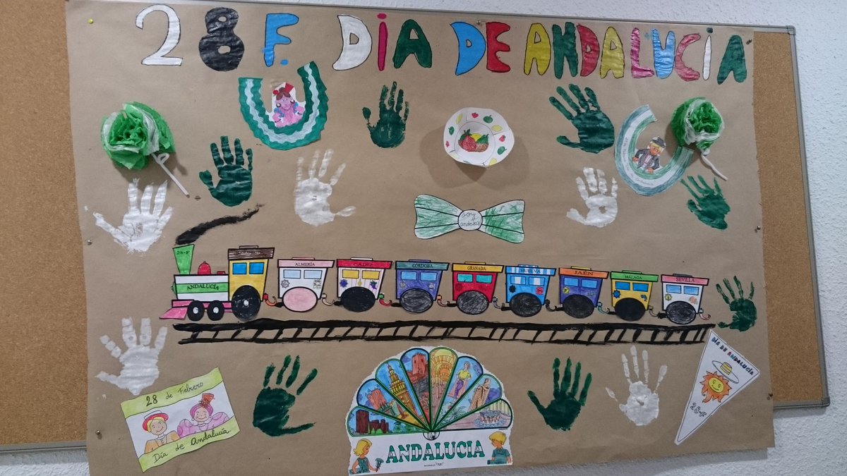 vanerojasrdguez's tweet photo. Trabajos realizados por los alumn@s del Colegio Ntra. Sra. De Los Milagros "Aspromin" #28fsientetuscolores https://t.co/yreqxXDwzg
