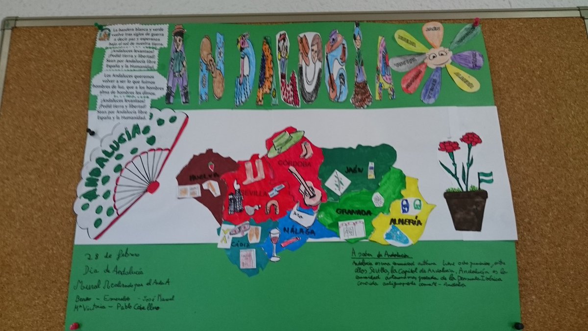 vanerojasrdguez's tweet photo. Trabajos realizados por los alumn@s del Colegio Ntra. Sra. De Los Milagros "Aspromin" #28fsientetuscolores https://t.co/yreqxXDwzg