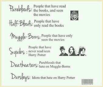 PotterWorldUK's tweet image. There are different types of people when it comes to Harry Potter.