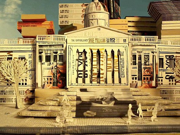 FractalArt_gr's tweet photo. Αυτή τη θαυμάσια stopmotion 3λεπτη ταινία αξίζει να τη δεί κάθε #βιβλιόφιλος! ★https://t.co/iTDOSx6PZZ #bookfriendly https://t.co/81Jg4F2gsD