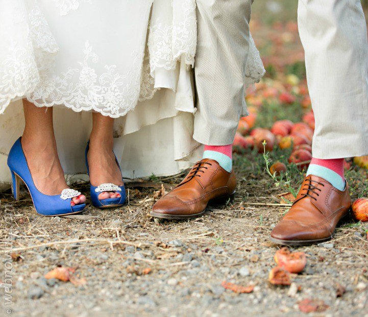 Que los #zapatosdenovia se conviertan en el algo azul del tu #boda ¡una idea genial! >> webnovias.com/blog/zapatos-d…