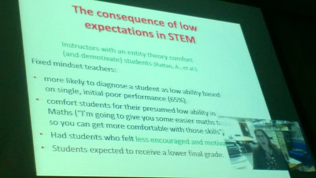 IOPTeaching's tweet image. Lowering expectations does not raise self-esteem/attainment - as teachers, expectations influence outcomes #IGBconf