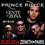 BookEventClass's tweet image. Concert événement Prince Royce + Gente de Zona. #BookEvent