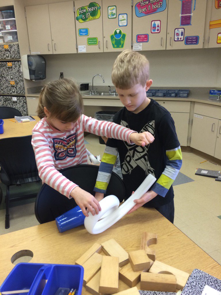 Mrs. Valentine's class uses gravity to design roller coasters