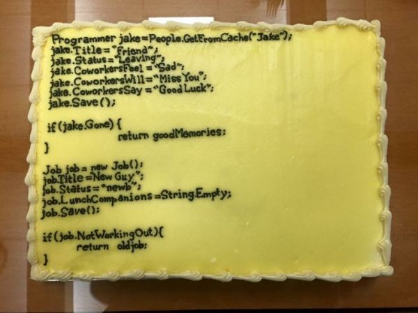 Le gâteau des geeks !