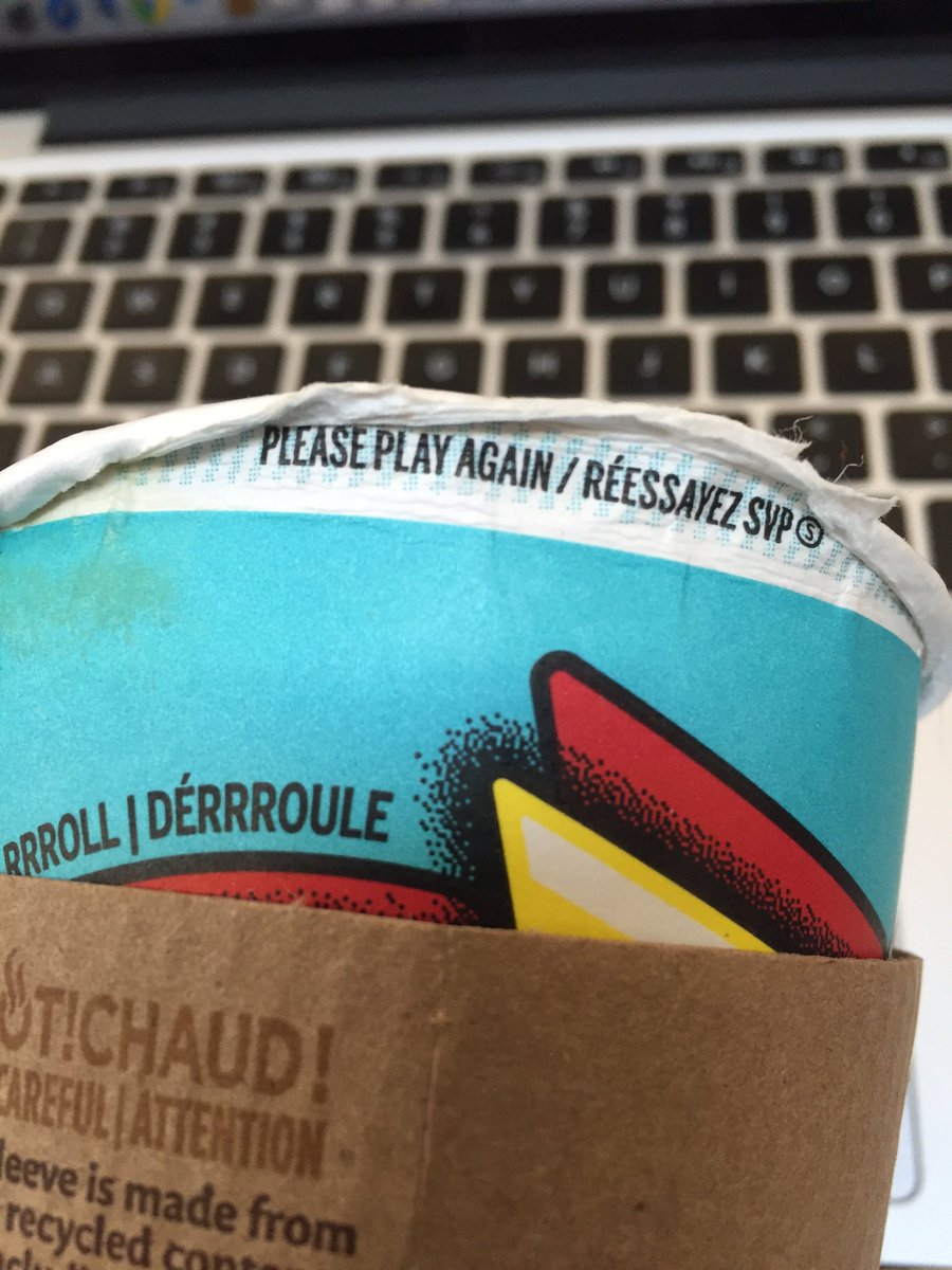 Roll up the rim update: record standing at 6-13 #progress #addiction