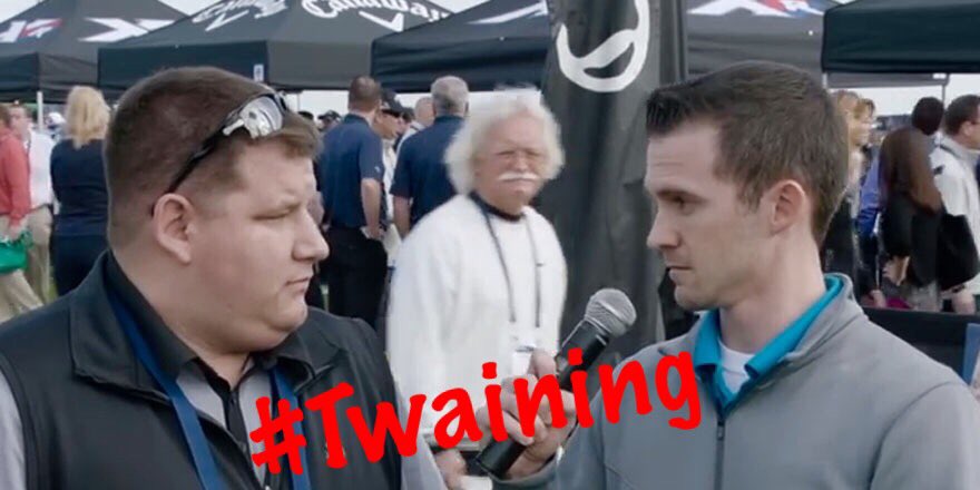 FriedEggsGolf's tweet photo. Anyone else notice Mark Twain in my @CallawayGolf interviews at the PGA Show? #Twaining @HarryArnettCG @HashtagChad https://t.co/6LePnnKbOB