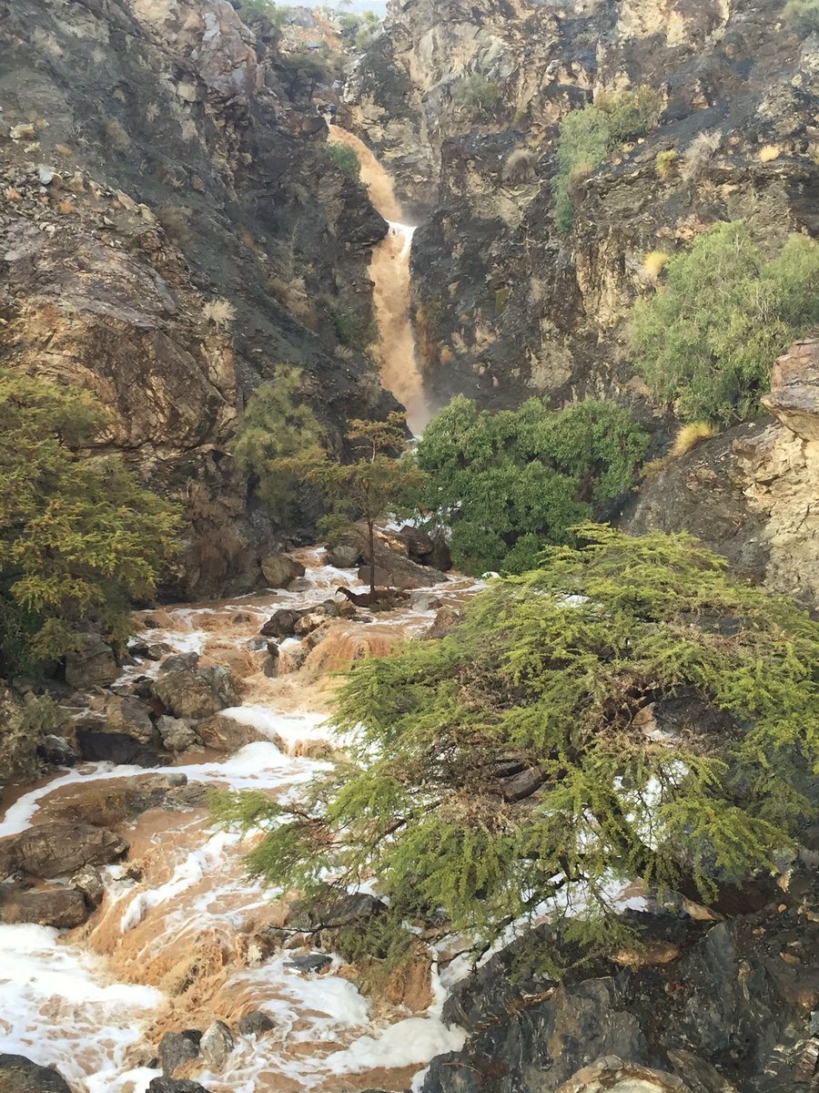 أودية وشلالات جبل شمس مساء اليوم 
#عبدالله_العبري