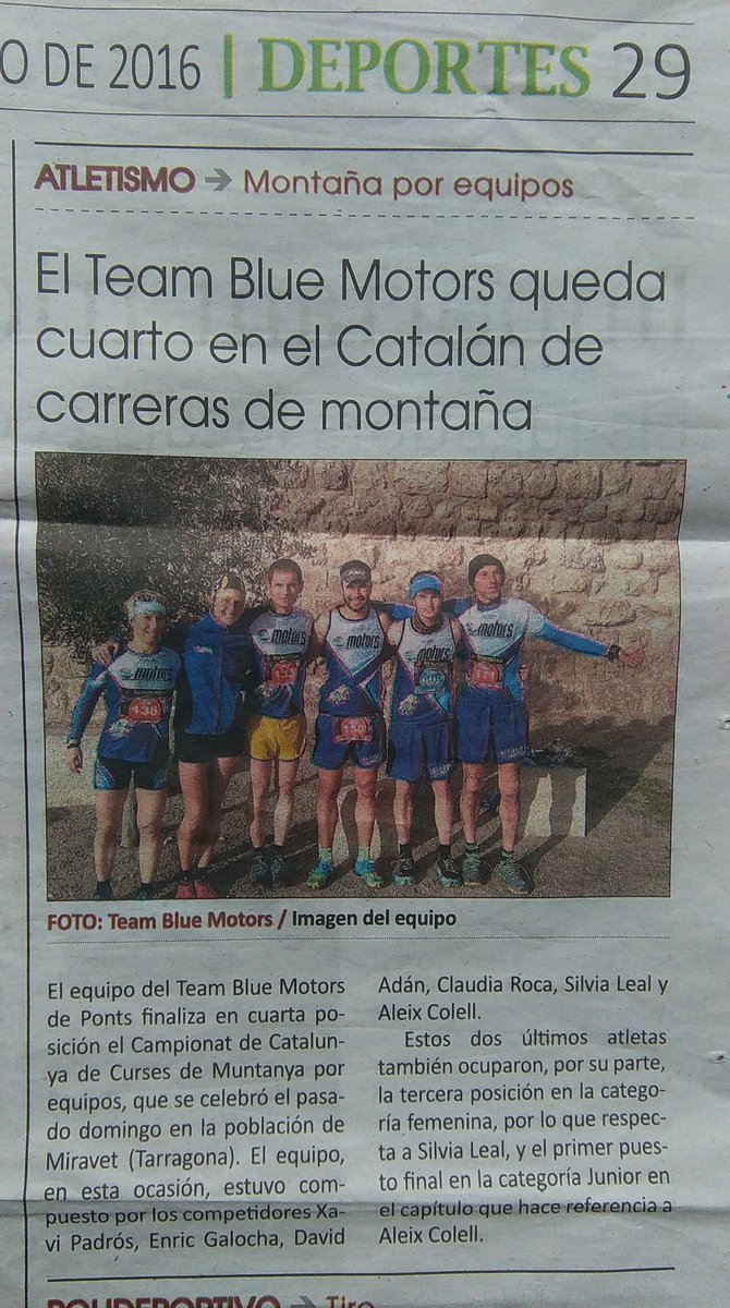 Moltes Felicitats Team!!!
