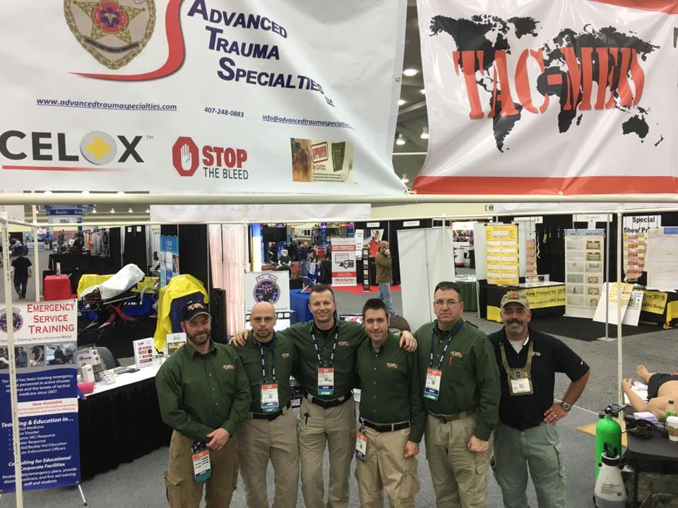 Come visit us at @EMSTODAY in the Exhibit Hall Booth 3622!  Tourniquet and wound packing training.  Free stuff too!