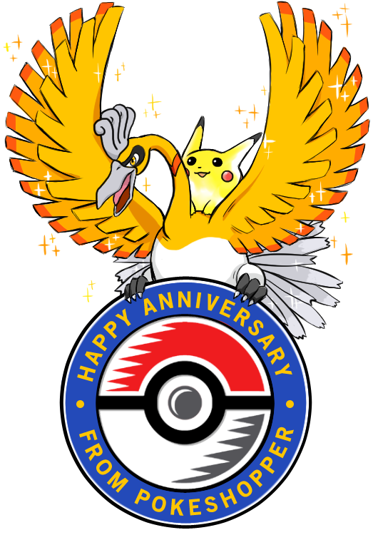 Pokeshopper's tweet photo. Happy 20th Birthday to Pokémon! Thank you for 20 golden years #Pokemon20 @Junichi_Masuda https://t.co/ROECO9DGgD