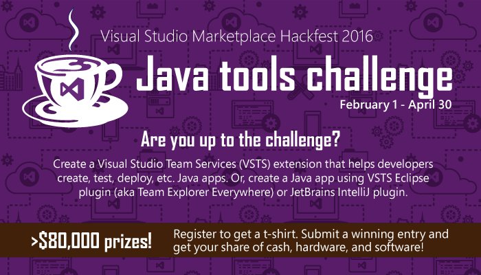 msdevUK's tweet photo. Submit an app or extension to #Java Tools Challenge, and you could win up to $10k! Details: https://t.co/2Rp87MKAeI https://t.co/1aXwsLaUkB