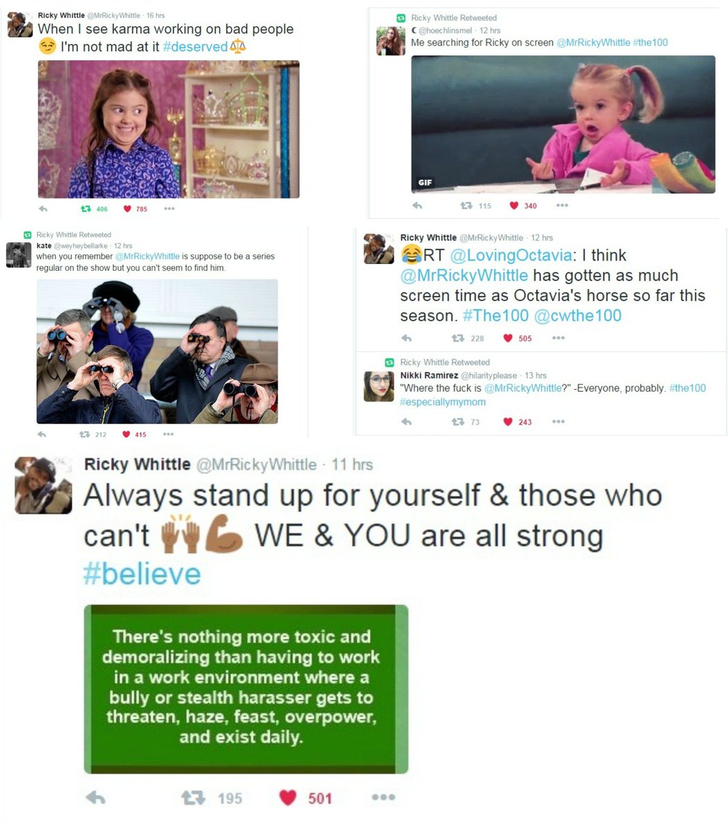 bellamythehero's tweet image. Lately tweets of @MrRickyWhittle... So sad... He deserves WAY MORE than that!!! #supportricky #respecteveryoone!!!!