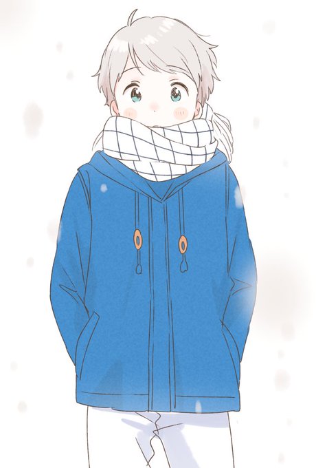 「blue jacket」 illustration images(Oldest｜RT&Fav:50)