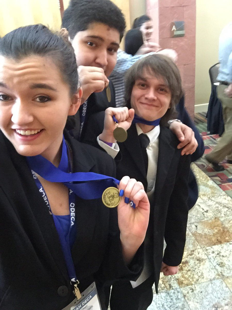 ChrisLemus6's tweet photo. We all three placed finalist for our event (Automotive Services). #DECAepic #CYPRUSHIGH https://t.co/dLST13FPZ7