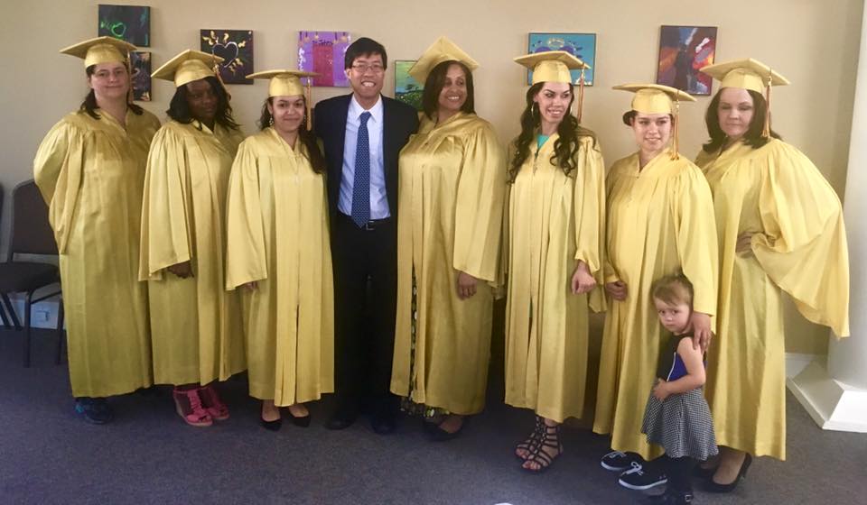 SaintJohnsPRC's tweet photo. Congrats to our incredible graduates and thank you @DrPanMD for your inspirational speech! #supportrealchange https://t.co/2vWzSPIu1B