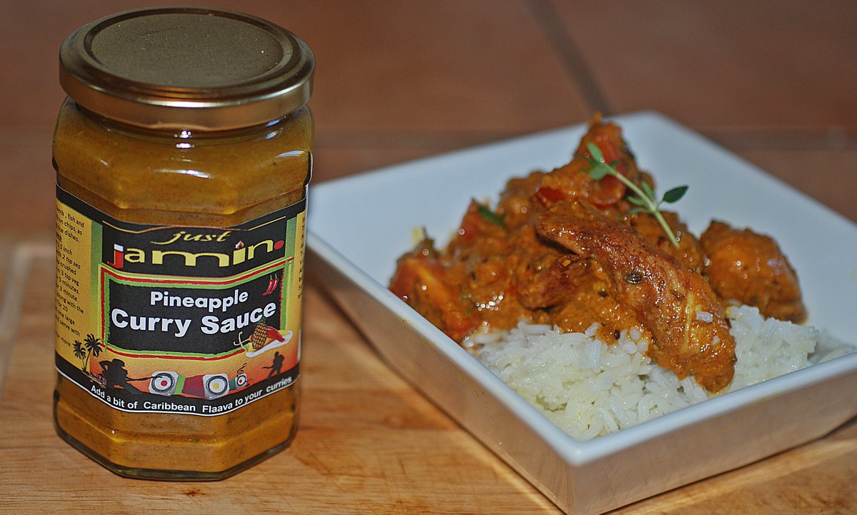 caribbeanflaava's tweet photo. Caribbean @BentsGardenHome  (26-02-16) come sample ur; Pineapple Curry and Rum barbecue sauce @TasteCheshire https://t.co/jR3tDalStQ