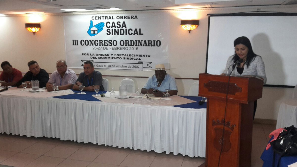 MitradelPma's tweet photo. @ZulphySaday participa del III Congreso Ordinario "Por la Unidad y Fortalecimiento del Movimiento Sindical" https://t.co/e6Rmh0rlCn