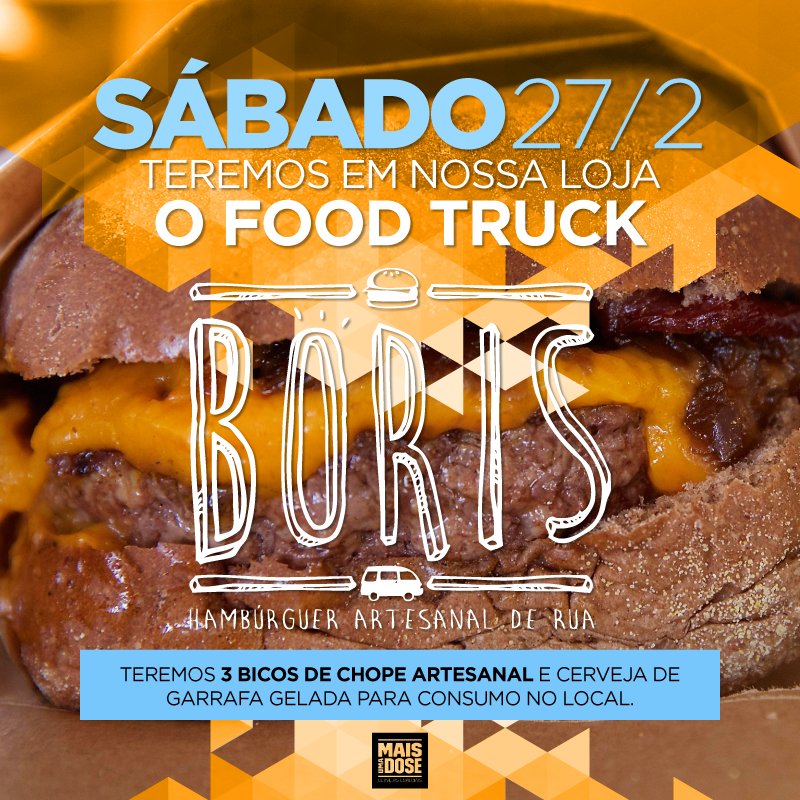 MaisUmaDoseLoja's tweet photo. Amanhã!
#maisumadose #cerveja #beer #cervejaartesanal #craftbeer #friends #cervejaefutebol #mudelivery https://t.co/HhgKAZomx1