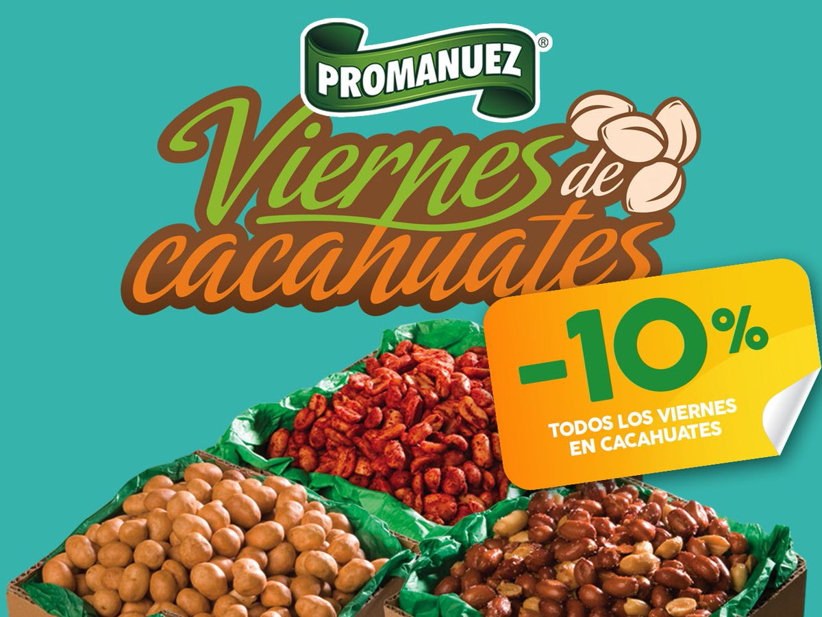promanuez's tweet photo. ¿Ya tienes la botana para el fin de semana? https://t.co/DDHAsHJmwK
