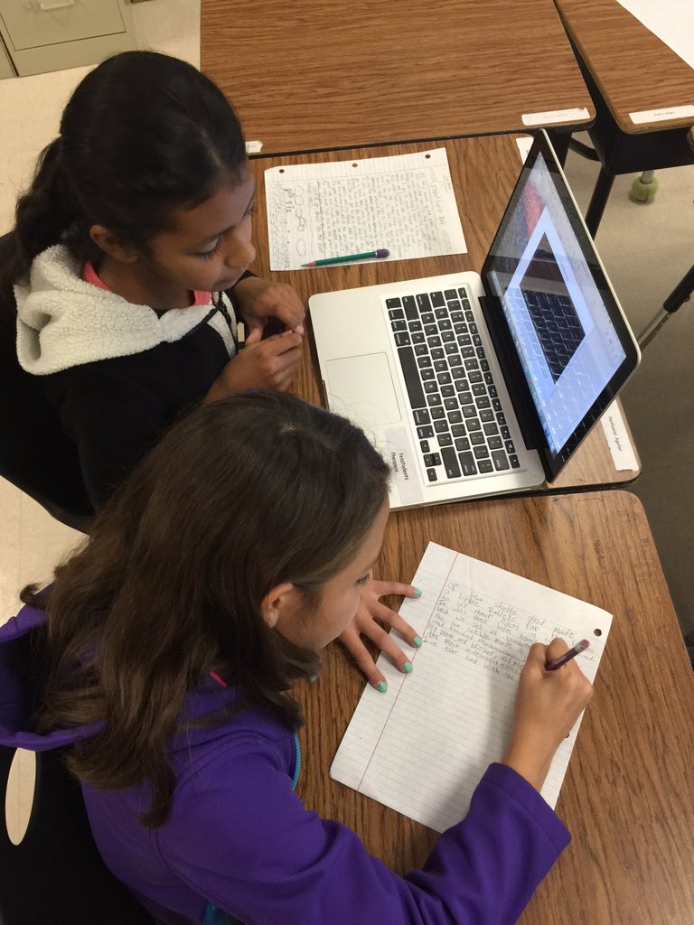techqueen01's tweet photo. Inferencing using video prompts in the classroom #FESrocks @Supt_comalisd @comalisdtech @Comal_ELAR #writewithstyle https://t.co/a3giJ54Xlz
