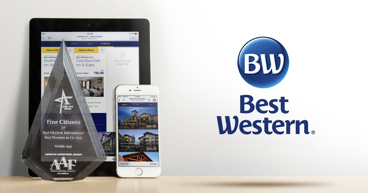 YAY! #bestwestern to Go! brings home a silver #ADDY! Read more &amp; fill up on #eyecandy at bit.ly/1Q95NNw