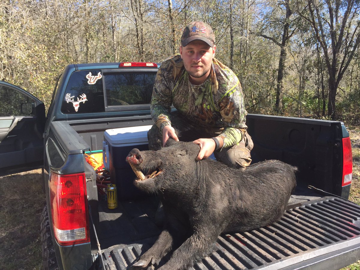 JBHC_FL's tweet photo. Doin it right in the swamp! #USF @UAHUNT @TedNugent @BoogerBottom @EvaShockey @Collegiate_O https://t.co/JJor1asJN1