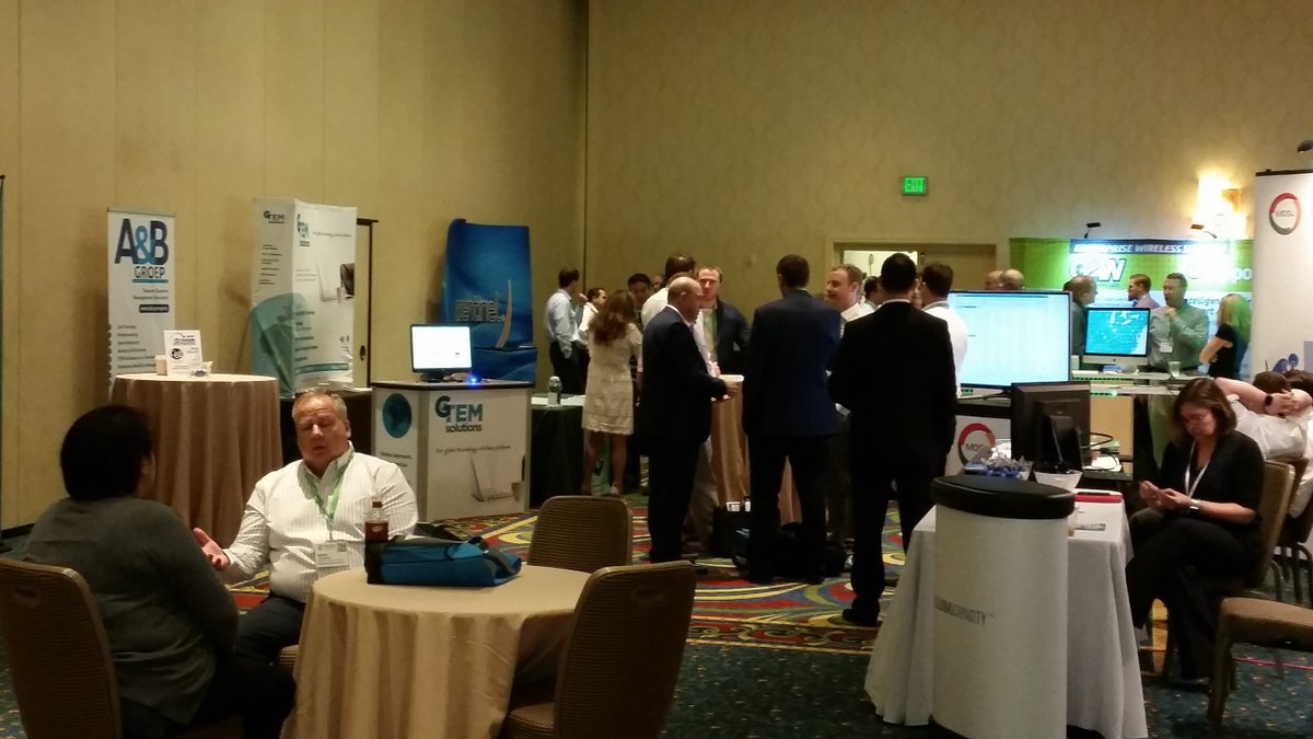 Lots of great networking at this week's #AOTMPConference!