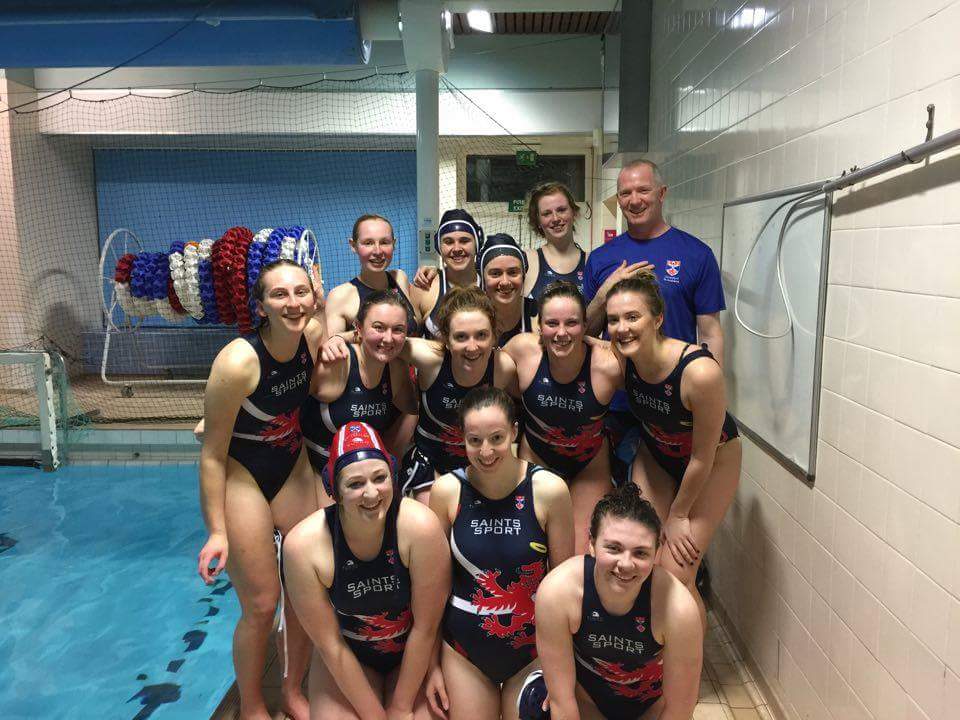 UStAWaterpolo's tweet photo. .@SaintsWP Ladies are Scottish League 1A champions after beating Dundee 11-6. #GoSaints @SaintsSport https://t.co/bntcxlC0vG