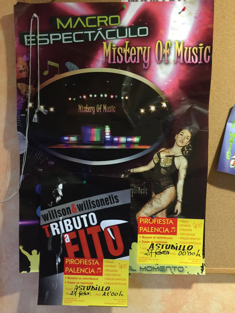 No te lo puedes perder mañana en Astudillo tributo a Fito en la carpa de la plaza a las 21:00