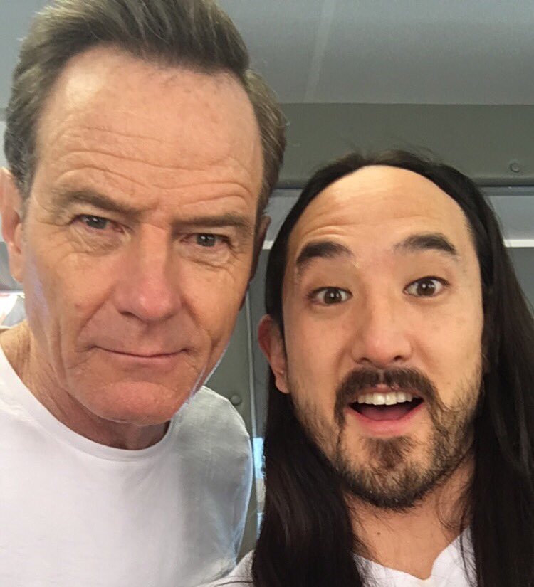Selfie game 💪🏽 w/ @BryanCranston https://t.co/a6tLW0HCA3