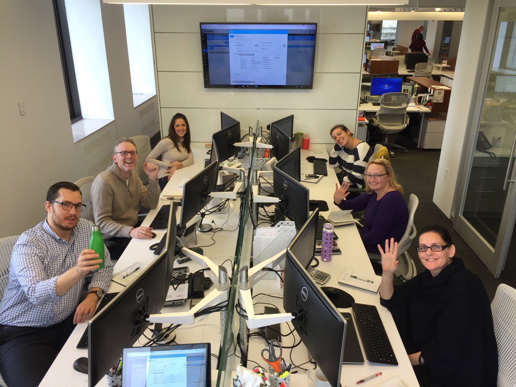 kinetechcloud's tweet photo. @DIRTT @CorpConcChi loving the enthusiasm for #KinetechPM! https://t.co/5tKR2xmDzB