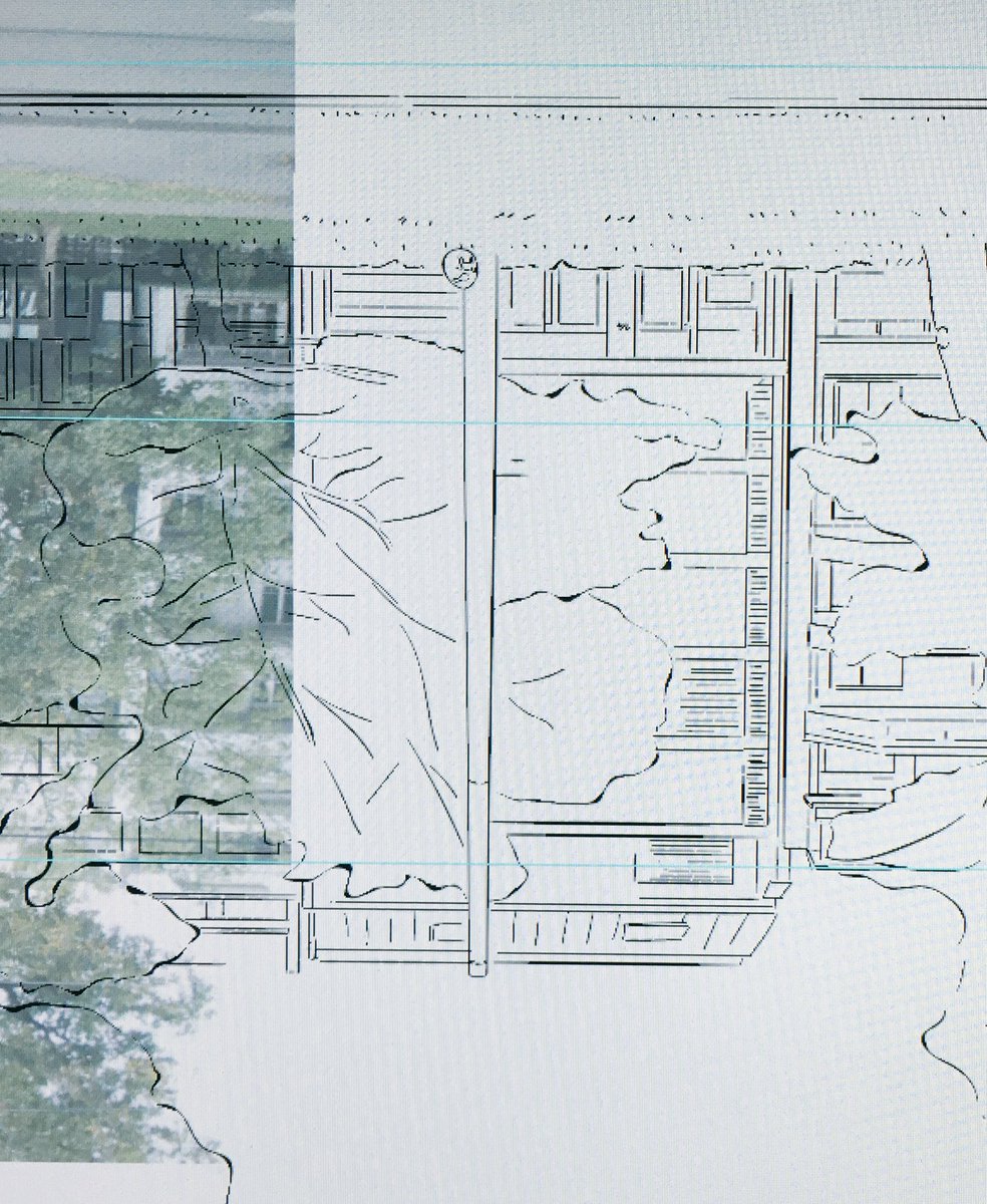 rojotype's tweet image. I am going #crazy to #draw streets in #Basel city.