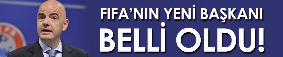FIFA'NIN YENİ BAŞKANI GIANNI INFANTINO OLDU!
goo.gl/aqHkj5