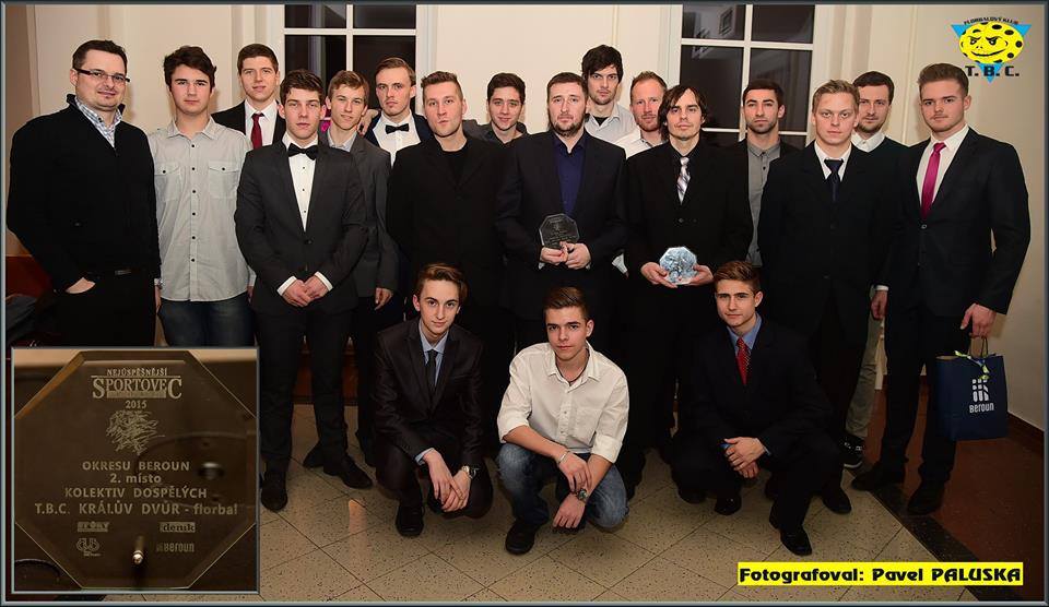 Kraluv Dvur Boys under 15 declared best young team of Beroun County. Men team 2nd amongh adults after Soccer players