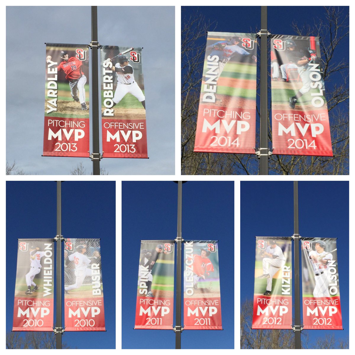 eyards29's tweet photo. Awesome to see our recent history being celebrated at the home field. Excited for the future of this program! https://t.co/CUQ3EG44B4