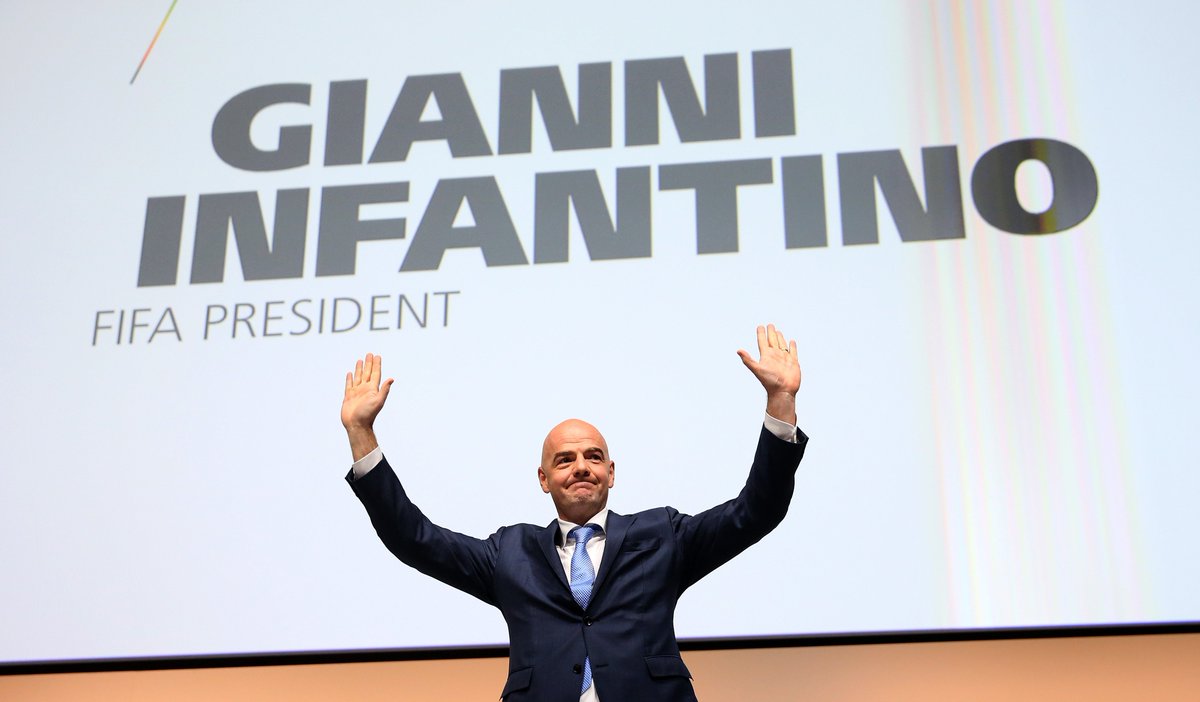Fifa会長選を制したのはインファンティーノ氏 Togetter
