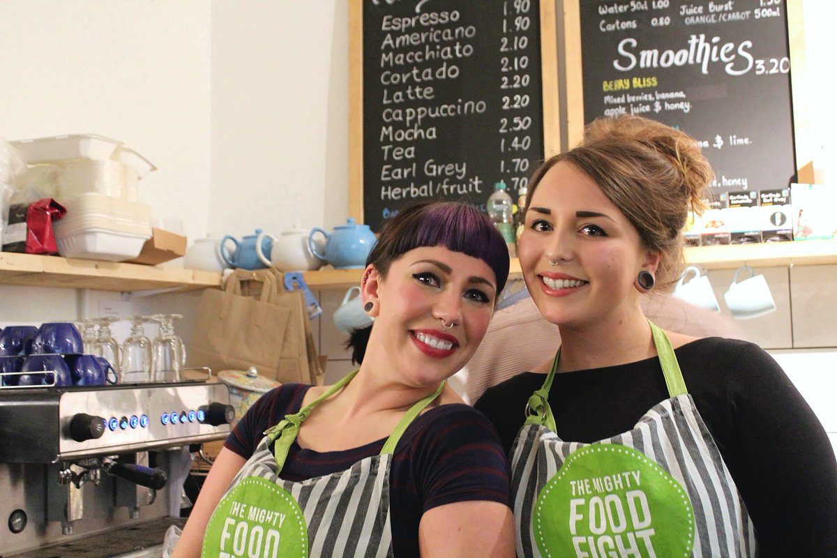 Thanks all who came to <a href="/mightyfoodfight/">TheMightyFoodFight</a> pop up <a href="/BlackSheepBris/">The Black Sheep</a> on Tues! We had a blast + hope you did too! #vegan