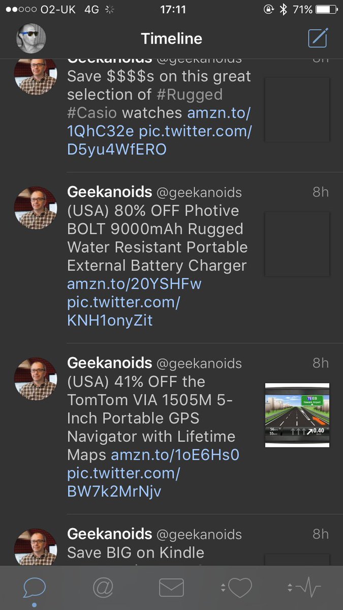 deans6571's tweet image. @geekanoids You’re making my Twitter timeline look like an eBay listing 😕 #toomanyposts