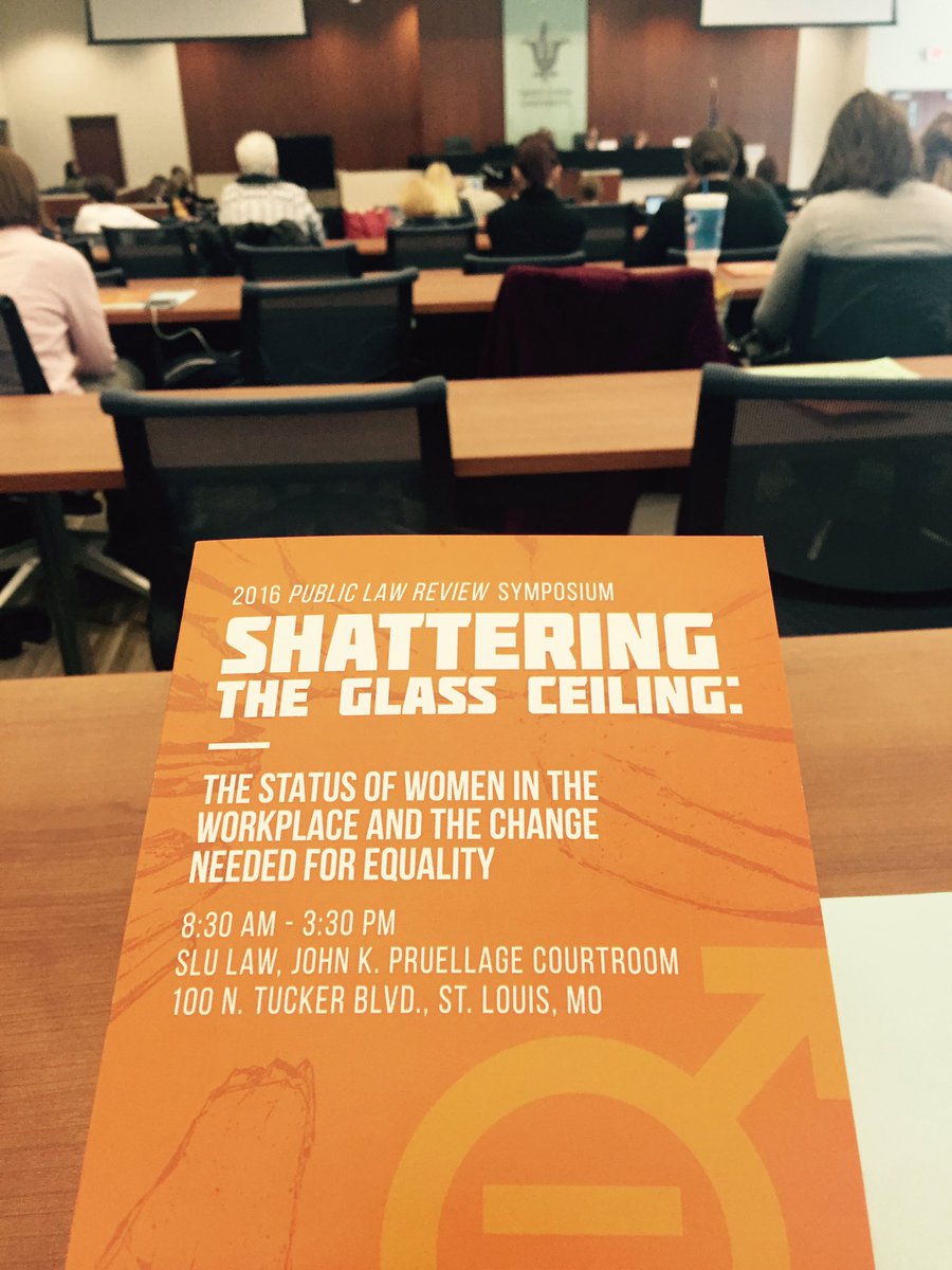 SLULAWCAREERS's tweet photo. Outstanding PLR Symposium @SLULAW today Shattering the Glass Ceiling #sluwomenrising https://t.co/ssDnSa7SyG
