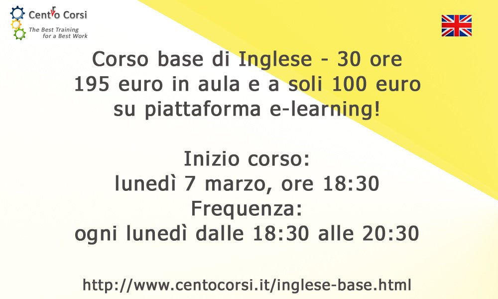 cento_corsi's tweet photo. #formazione #offerta #iscriviti https://t.co/lUyZPnuVAD