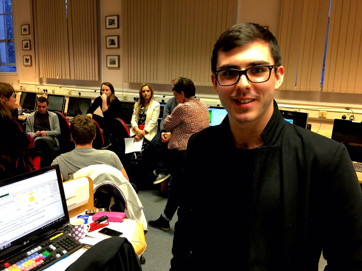 Good to see <a href="/EdLudlow/">Ed Ludlow</a> back in the <a href="/BroadcastCJS/">CJS News</a> newsroom again...