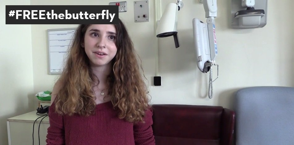 RoyalFreeNHS's tweet photo. Watch our young patients speak to @LondonLive about the #FREEthebutterfly campaign https://t.co/sNlAnMqDhL #EDAW2016 https://t.co/lSykzMGizS