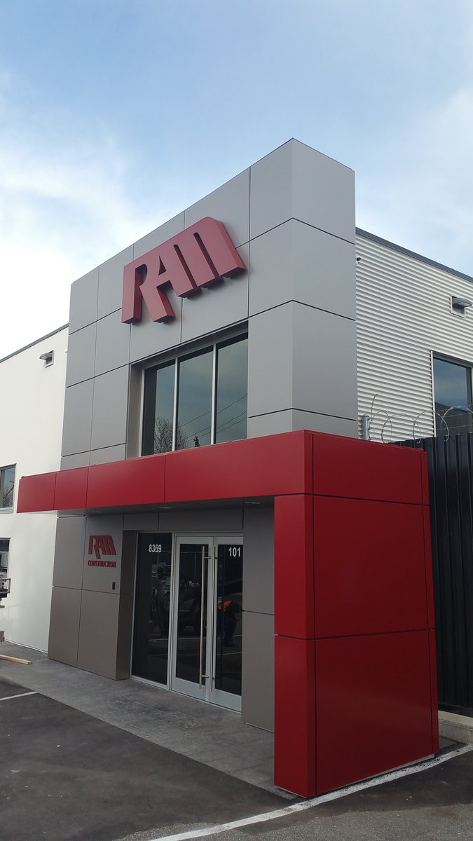 RAMCONSTbc's tweet image. Sign is up at the new office. This place is starting to feel like home.