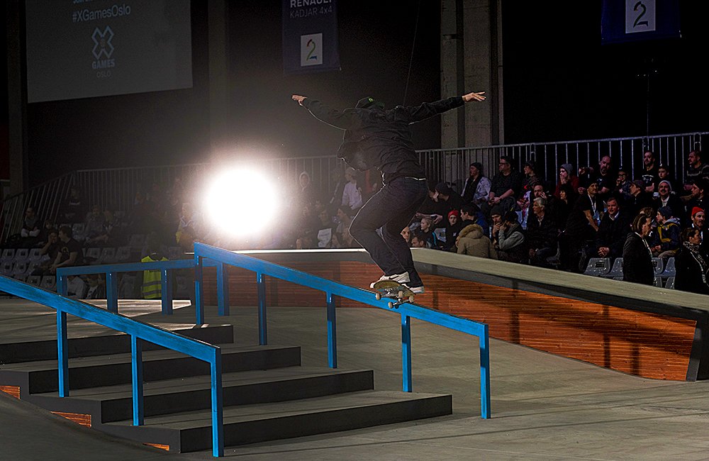 DopaminaCo's tweet photo. @nyjah & @shanejoneill throw down flawless runs to claim @XGames Gold & Silver! #DPMN #DopaminaCo #XGamesOslo https://t.co/lPaSCSekZD