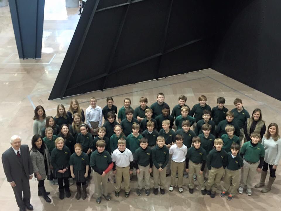 IIISledge's tweet image. Thank you @SenThadCochran for meeting with the 5th and 6th grade from PDS Cleveland!
