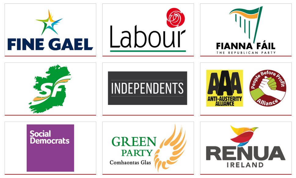 IrishTimes's tweet photo. Still undecided about who to vote for? Click here for a profile on each of the parties https://t.co/wosIuZDbr7 #GE16 https://t.co/I7qSBDfZfM