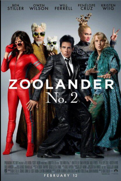 DallimoreLiam's tweet photo. Going to see Zoolander 2 tomorrow! 😎 https://t.co/Yc8V8Tdgog