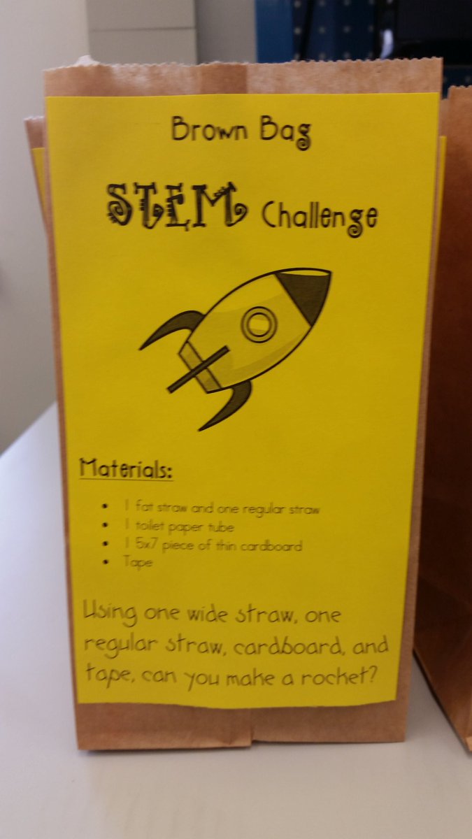 Paper Bag Stem Challenge IUCN Water